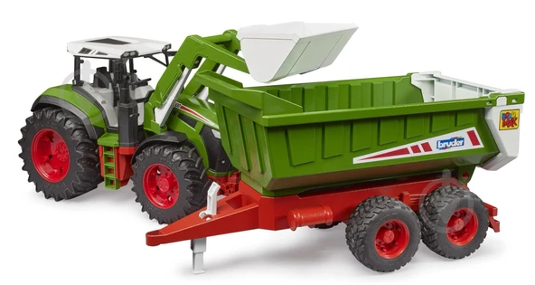 Bruder Roadmax Kepçeli ve Römorklu Traktör BR03452 - Resim 6