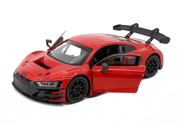Motor Max Koleksiyon 1 / 24 Ölçek Audi R8 Lms Gt3 Kırmızı Model Metal Araba ürün görseli 1