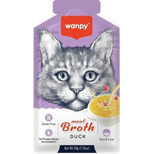 Wanpy Ördek Etli Kedi Çorbası 50 Gr ürün görseli 1