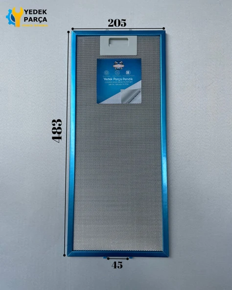 Silverline Uyumlu Davlumbaz 20,5X48,3 CM Arka Ara 4,5CM Aspiratör Filtre ürün görseli 1