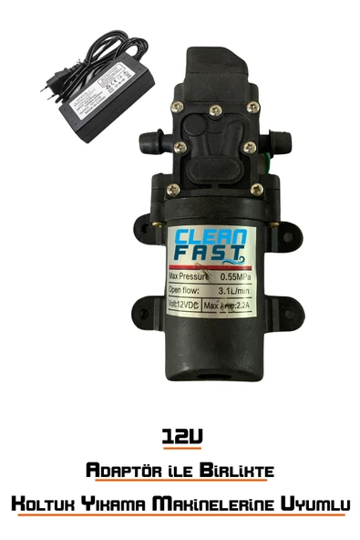 Adaptörlü Su Pompası 12V - Resim 2
