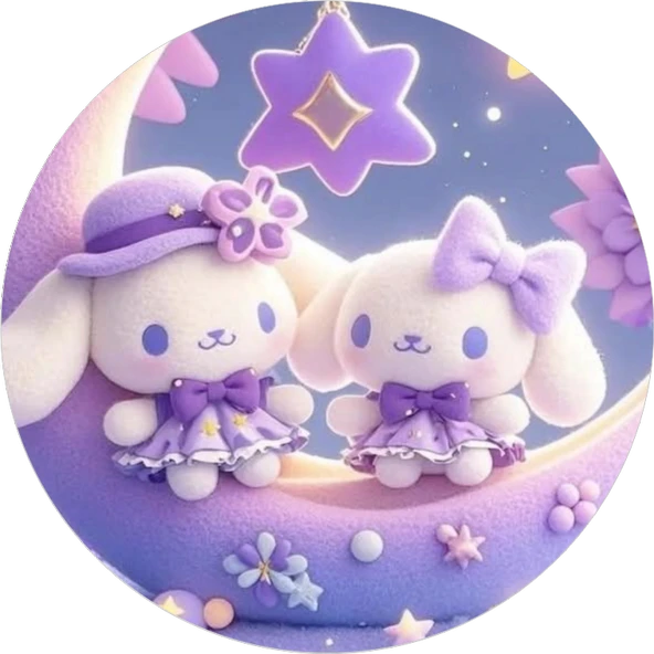 Yenilebilir Yuvarlak Pasta Resim Baskısı 20 cm Şekerli Kağıt Cinnamoroll Temalı 87 ürün görseli 1