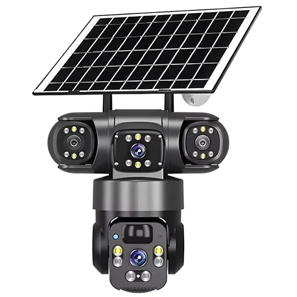 O-Kam 6060 6 MP Solar Güneş Enerjili Gece Görüşlü IP Güvenlik Kamerası ürün görseli 1