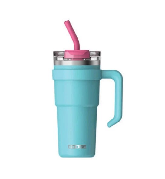 Dodge Trekking Çelik Termos Mug 750Ml Turkuaz ürün görseli 1