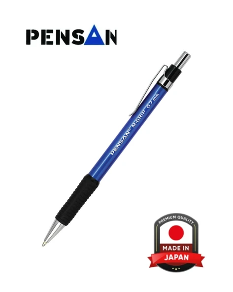 Pensan M-Grip 0.7 mm Mavi Versatil Kalem 21112 ürün görseli 1
