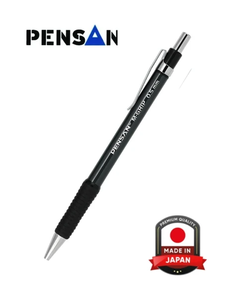Pensan M-Grip 0.5 mm Siyah Versatil Kalem 4004 ürün görseli 1