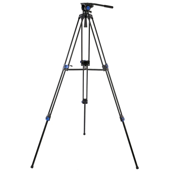 ayex VT-827 Profesyonel Video Tripod 20kg Taşıma Kapasiteli, Video Kafalı ürün görseli 1