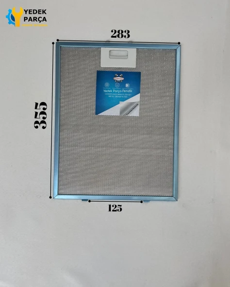 Vestel Uyumlu Davlumbaz 28,3X35,5 CM Arka Ara 12,5 CM Aspiratör Filtresi ürün görseli 1