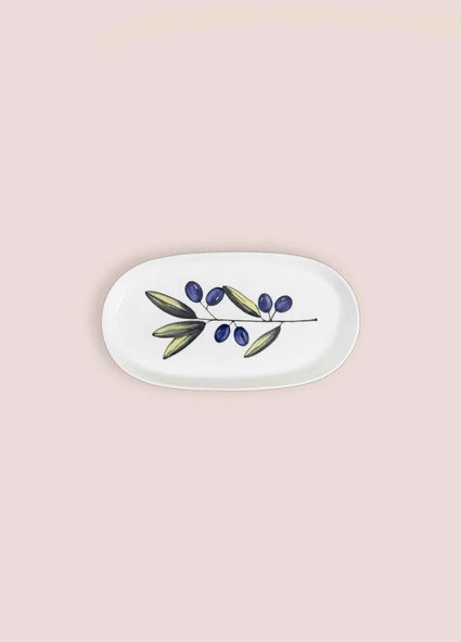 The Mia Olivos Oval Servis 4lü 21 cm - Resim 9