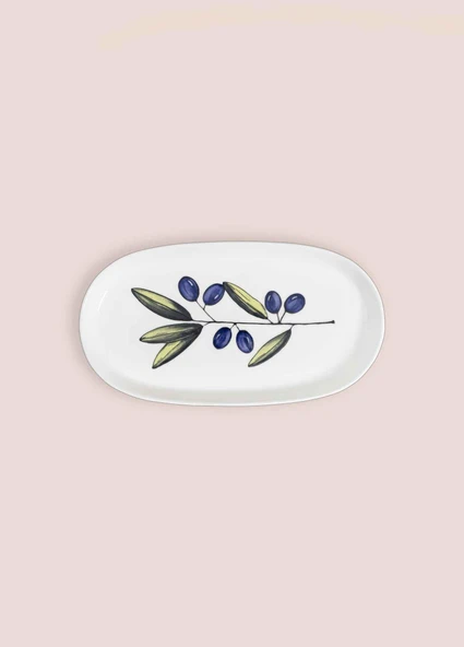 The Mia Olivos Oval Servis 2li 26 cm - Resim 9
