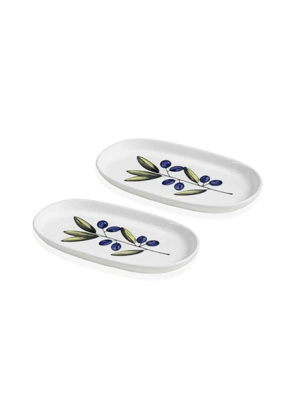 The Mia Olivos Oval Servis 2li 26 cm ürün görseli 1
