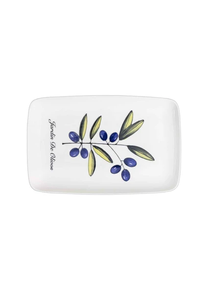 The Mia Olivos Dikdörtgen Servis Tabağı 31x20 cm OVS0015 ürün görseli 1