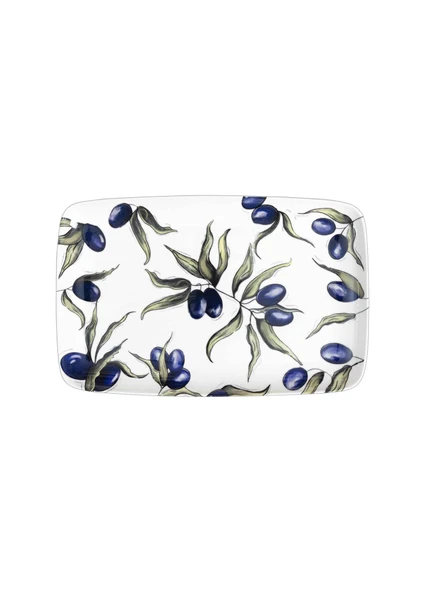 The Mia Olivos Dikdörtgen Servis Tabağı 31x20 cm OVS0016 ürün görseli 1