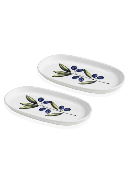 The Mia Olivos Oval Servis 2li 29 cm ürün görseli 1