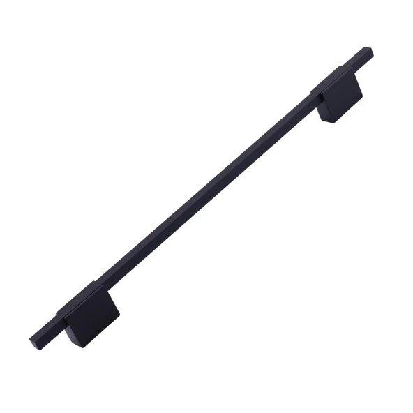 Boyut Siyah Metal Kulp 288 mm Mutfak Dolabı Kulpları Dolap Kapak Kulbu Uzun Çekmece Mobilya Kulbu ürün görseli 1