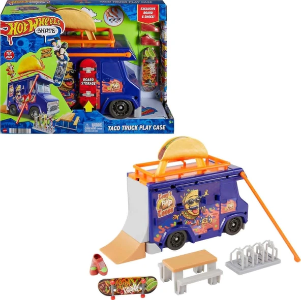 Hot Wheels Skate Taco Arabası Oyun Seti HMK00 ürün görseli 1