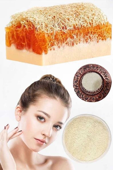 3'lü Yüz Temizleme Leke Akne Ölü Deri Peeling Ruşur Taşı Masaj Etkili Keçi Sütlü Ballı Sabun ürün görseli 1