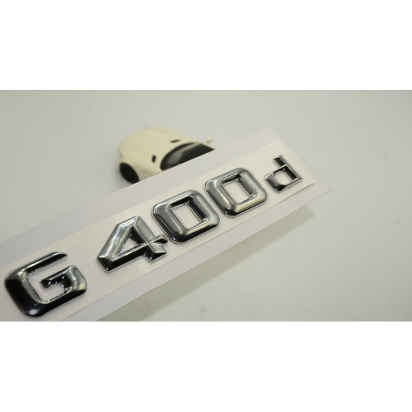 G400d Bagaj Krom Metal 3M 3D Yazı Logo ürün görseli 1