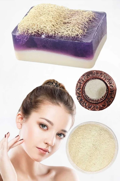 3'lü Yüz Temizleme Leke Akne Ölü Deri Peeling Ruşur Taşı Masaj Etkili Keçi Sütü Lavanta Sabun ürün görseli 1