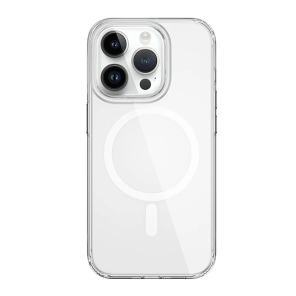 iPhone 15 Pro Max Magsafe Uyumlu Kılıf - Kristal Şeffaflık & Güçlü Mıknatıs ürün görseli 1
