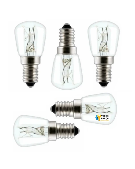 Arçelik Uyumlu Ankastre Davlumbaz Buzdolabı Fırın 15 Watt Mini Halojen Ampül 5 Adet ürün görseli 1
