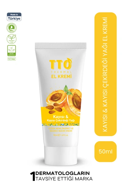 TTO Thermal El Kremi – Kayısı & Kayısı Çekirdeği Yağı (50 ml) ürün görseli 1