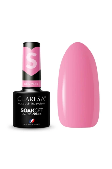 Claresa Kalıcı Oje Kiss Me 3 Pembe 5g ürün görseli 1