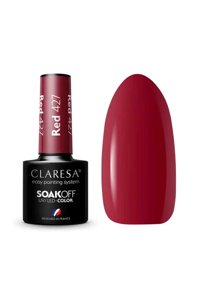Claresa Kalıcı Oje Derin Kırmızı 427 5g ürün görseli 1