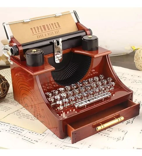 Daktilo Şeklinde Büyük Müzik Kutusu N-26 ürün görseli 1