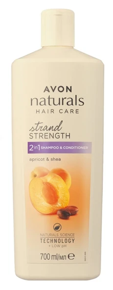Avon Naturals Kayısı Shea Özlü Şampuan ürün görseli 1