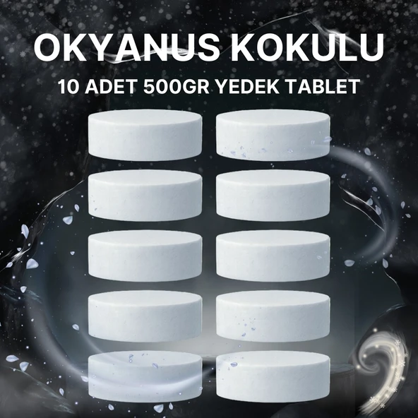 5 Adet 2x500Gr - OKYANUS - Nem Alıcı Rutubet Giderici Yedek Tablet ürün görseli 1