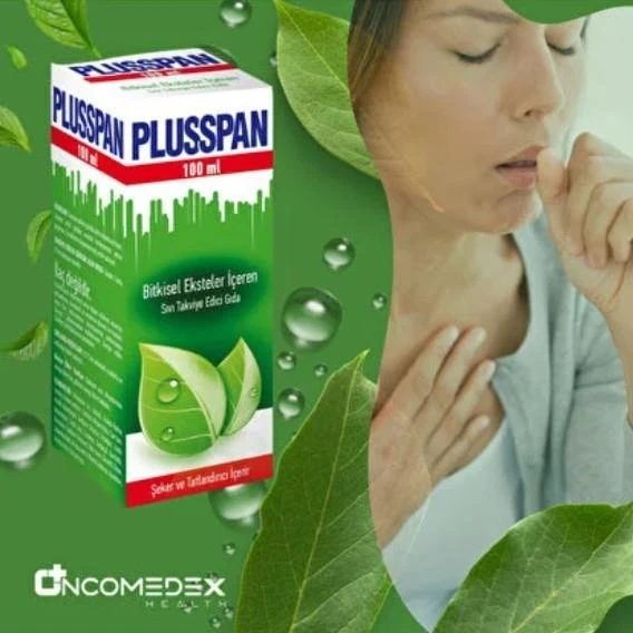 Ledapharma Plusspan Öksürük Şurubu 100 Ml (SKT:07/2028) ürün görseli 1