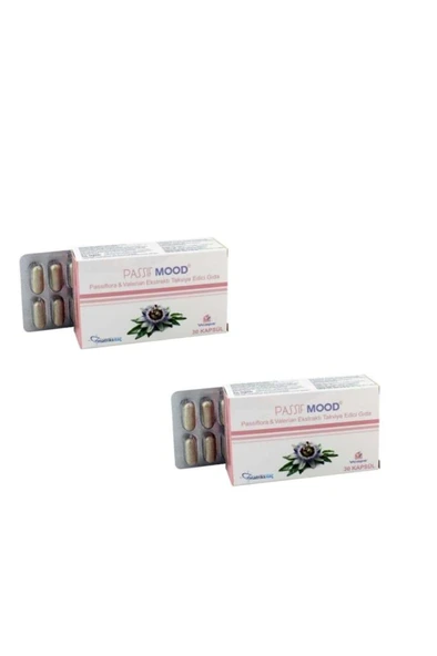 Passif Mood Passiflora 30 Kapsül 2'Li PAKET (SKT:05/2029) ürün görseli 1