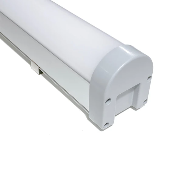LED Kanal Profil Aluminyum 56x41mm sıva üstü Etanj Su Geçirmez Kasa 1 Metre 7895 Pleksi Kapak Yan Kapaklı Metal Tutucu ürün görseli 1