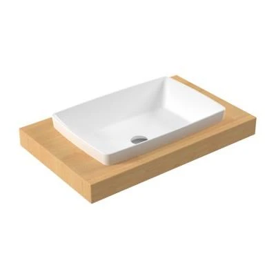 Serel Rita Tezgah Üstü Gömme Lavabo 40x60 cm RT34DXS110H ürün görseli 1