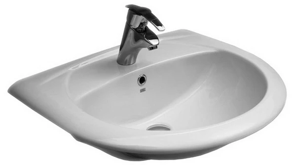 Serel Orkide Yarım Tezgah Üstü Lavabo 51x60 Cm 6834TDS000 ürün görseli 1
