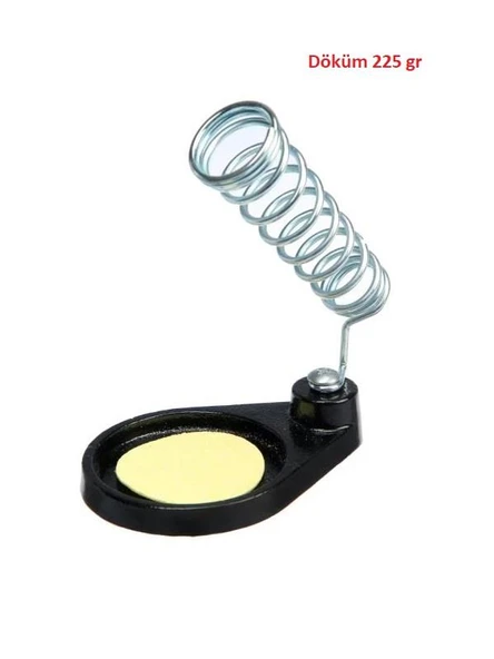 Havya Sehpası - Havya Standı DÖKÜM Yuvarlak Yaylı 70x100 mm Süngerli ürün görseli 1