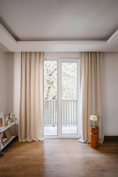 Olea | 140x270 cm (2 Adet) Fon Perde - Resim 10