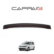 Volkswagen Caddy 2010-2015 Yıl Aralığı Uyumlu Arka Tampon Eşiği Parlak ürün görseli 1