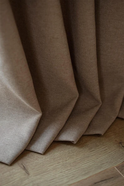 Olea | 140x270 cm (2 Adet) Fon Perde - Resim 3