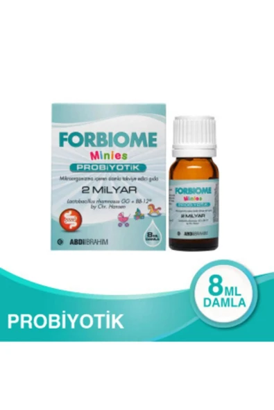 Forbiome Biome Probiyotik 2 Milyar 8 ml Damla ürün görseli 1