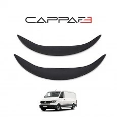Volkswagen Crafter 2018- Yılı ve Sonrası Uyumlu Arka Teker Kaplama 2 Parça ürün görseli 1