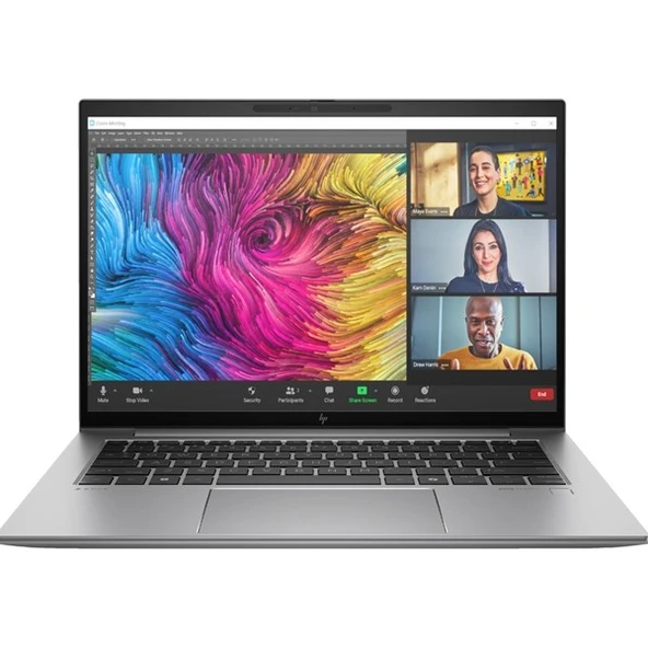 HP 14" MWS A3ZW7ET ZBOOK 8G1İ U7-255H-32GB DDR5 RAM-1TB SSD-4GB RTX 500-W11P ürün görseli 1