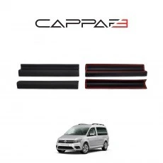 Volkswagen Caddy 2015-2020 Yıl Aralığı Uyumlu Kapı Eşiği 4 Parça ürün görseli 1
