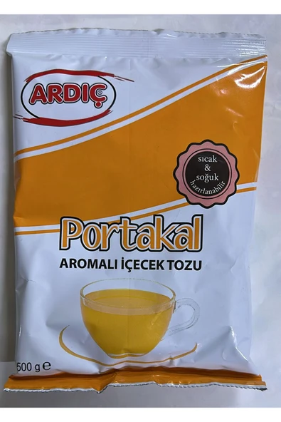 Ardıç Portakal Aromalı İçecek Tozu 500 Gr ürün görseli 1