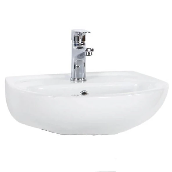 Creavit 36x45 cm Oval Duvara Monte Lavabo TP146 ürün görseli 1