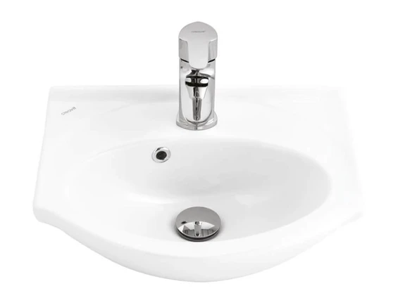 Creavit Etol 45 cm Mobilya Dolap Uyumlu Etajerli Lavabo ET045 ürün görseli 1