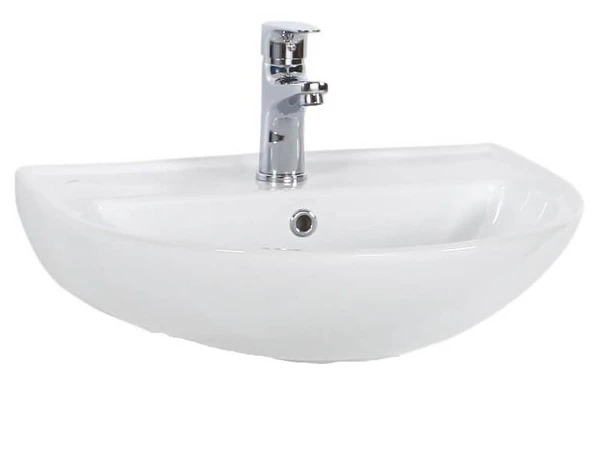 Creavit 40x50 cm Oval Duvara Monte Lavabo TP155 ürün görseli 1