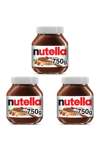 nutella 750 Gr 3lü ürün görseli 1