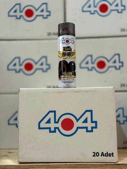 404 SARI SIVI GRES 400ML 1 KUTU 20 ADET ürün görseli 1